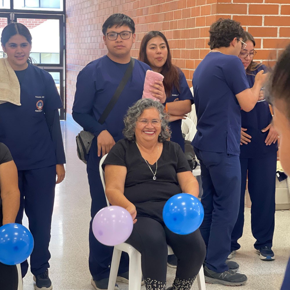 Photo showing activities held for World PT Day 2025 in Guatemala