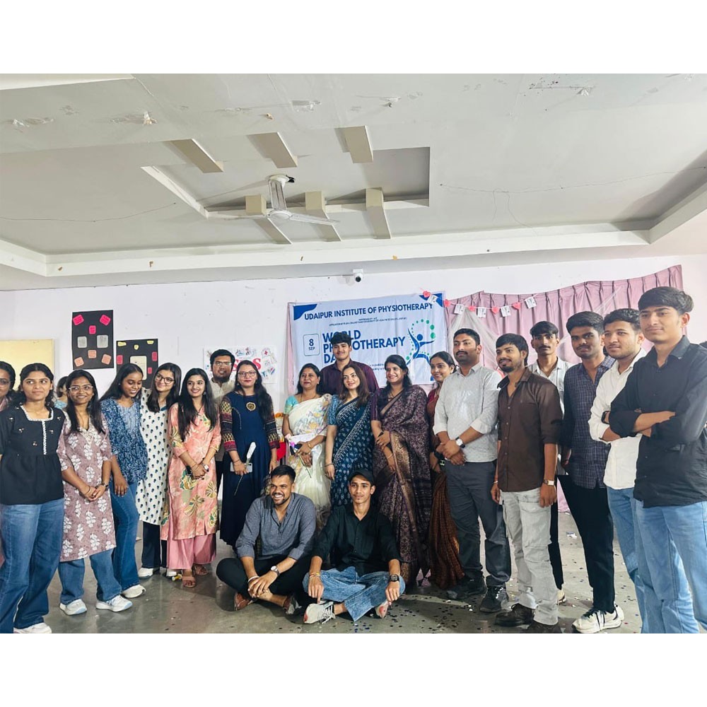 Photo showing activities held for World PT Day 2025 in India