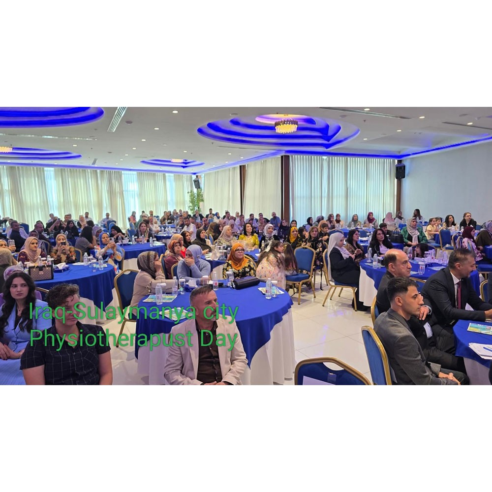 Photo showing activities held for World PT Day 2025 in the Iraq