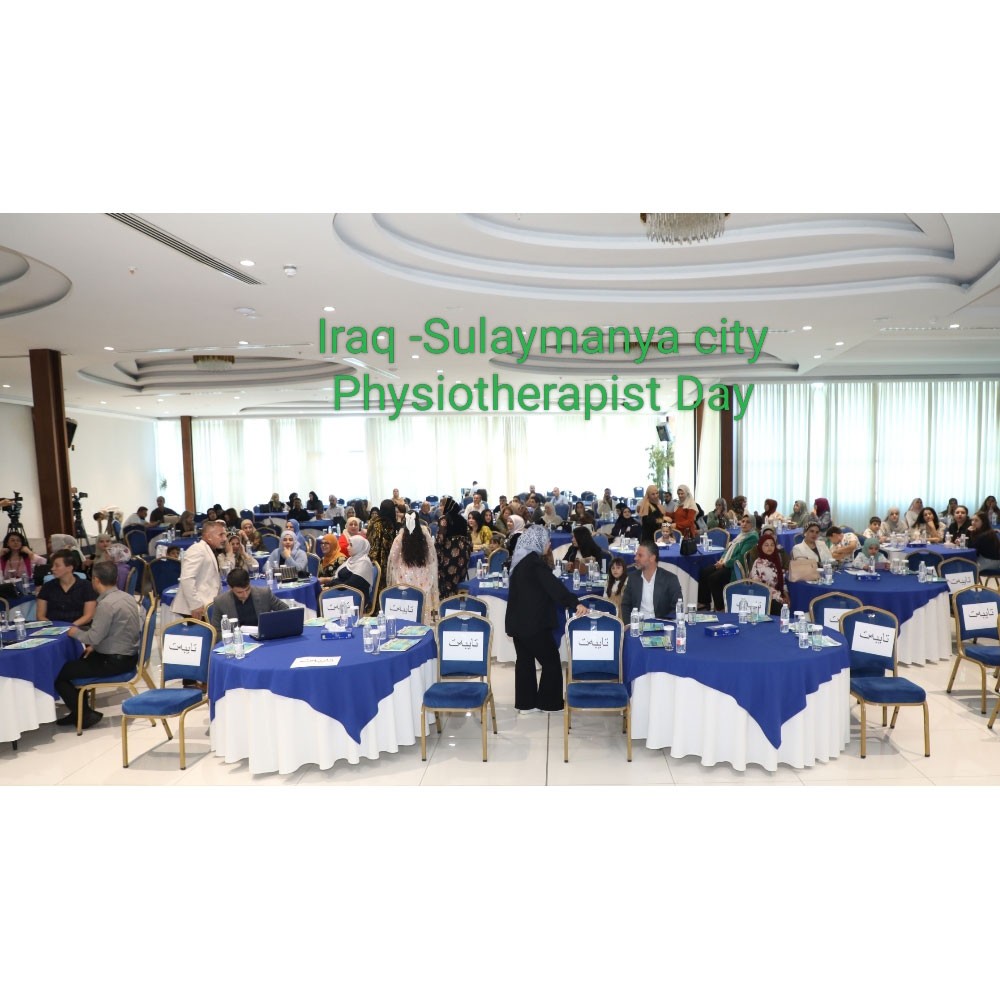 Photo showing activities held for World PT Day 2025 in the Iraq
