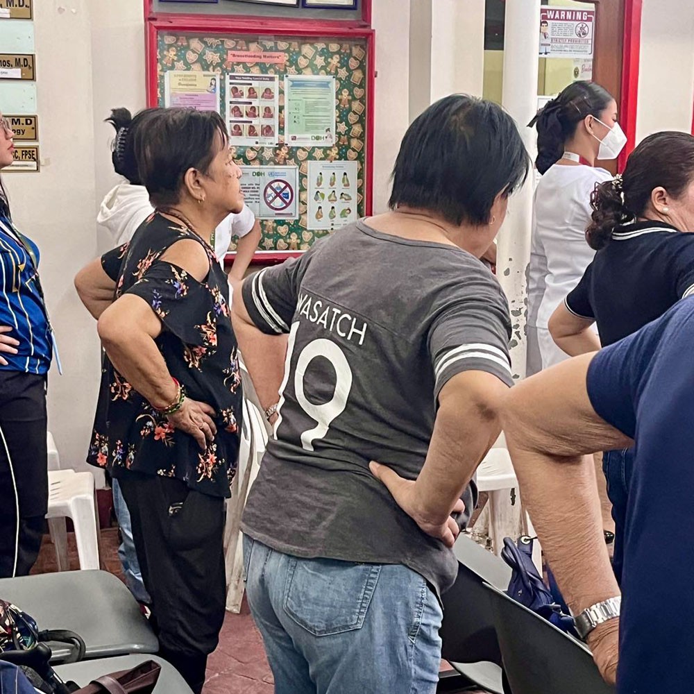 Photo showing activities held for World PT Day 2025 in the Philippines