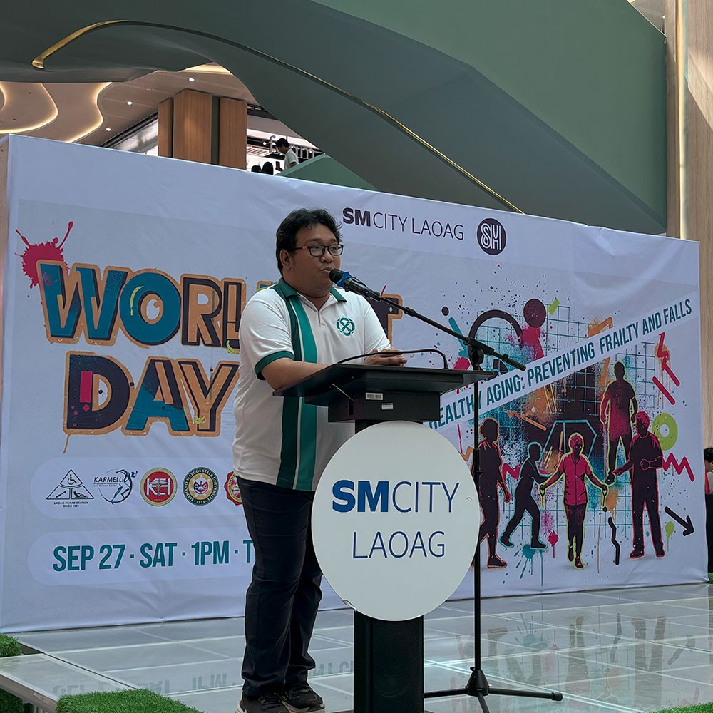 Photo showing activities held for World PT Day 2025 in the Philippines