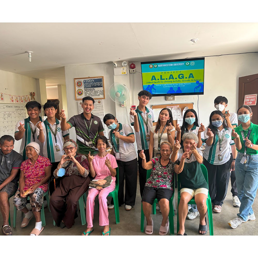 Photo showing activities held for World PT Day 2025 in the Philippines