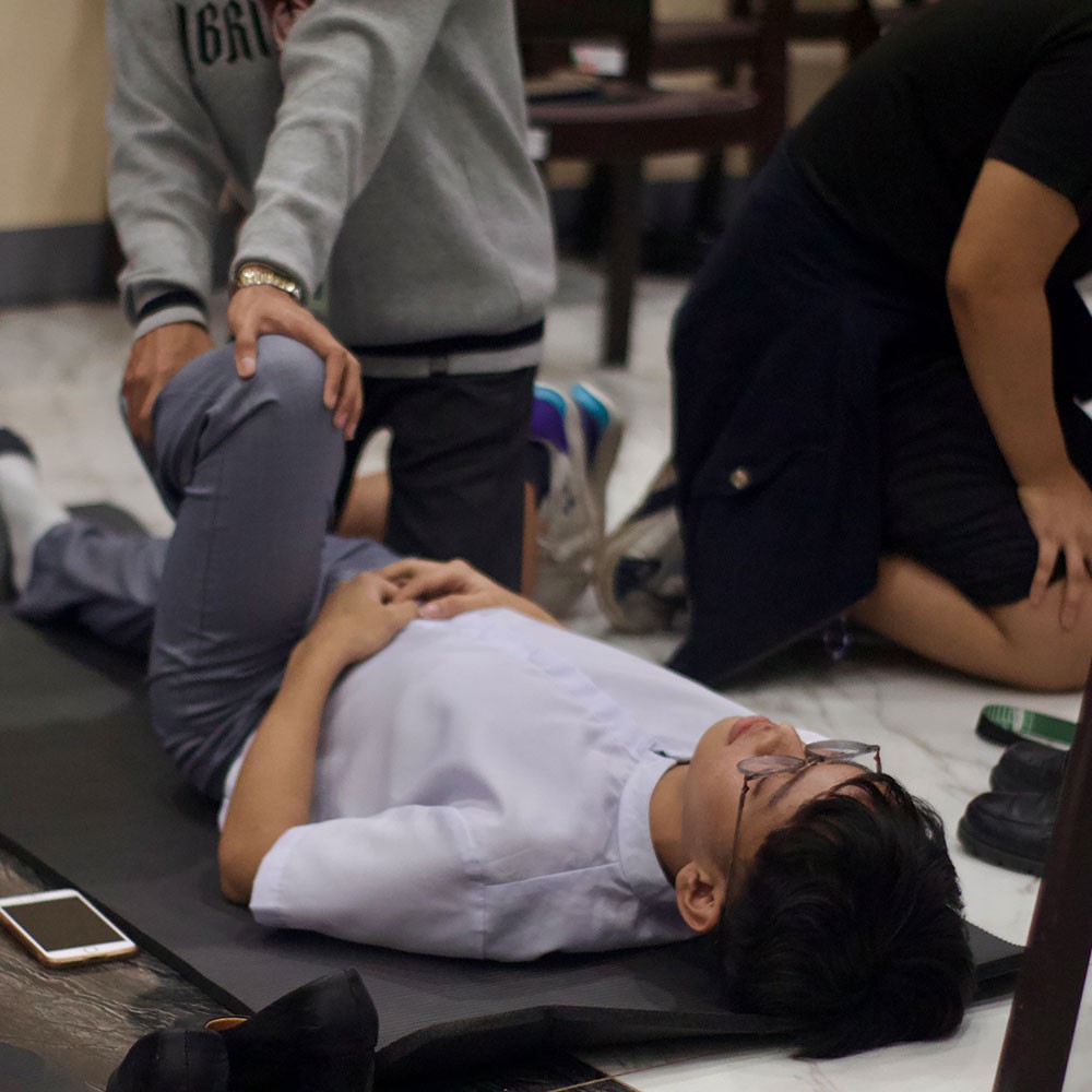 Photo showing activities held for World PT Day 2025 in the Philippines