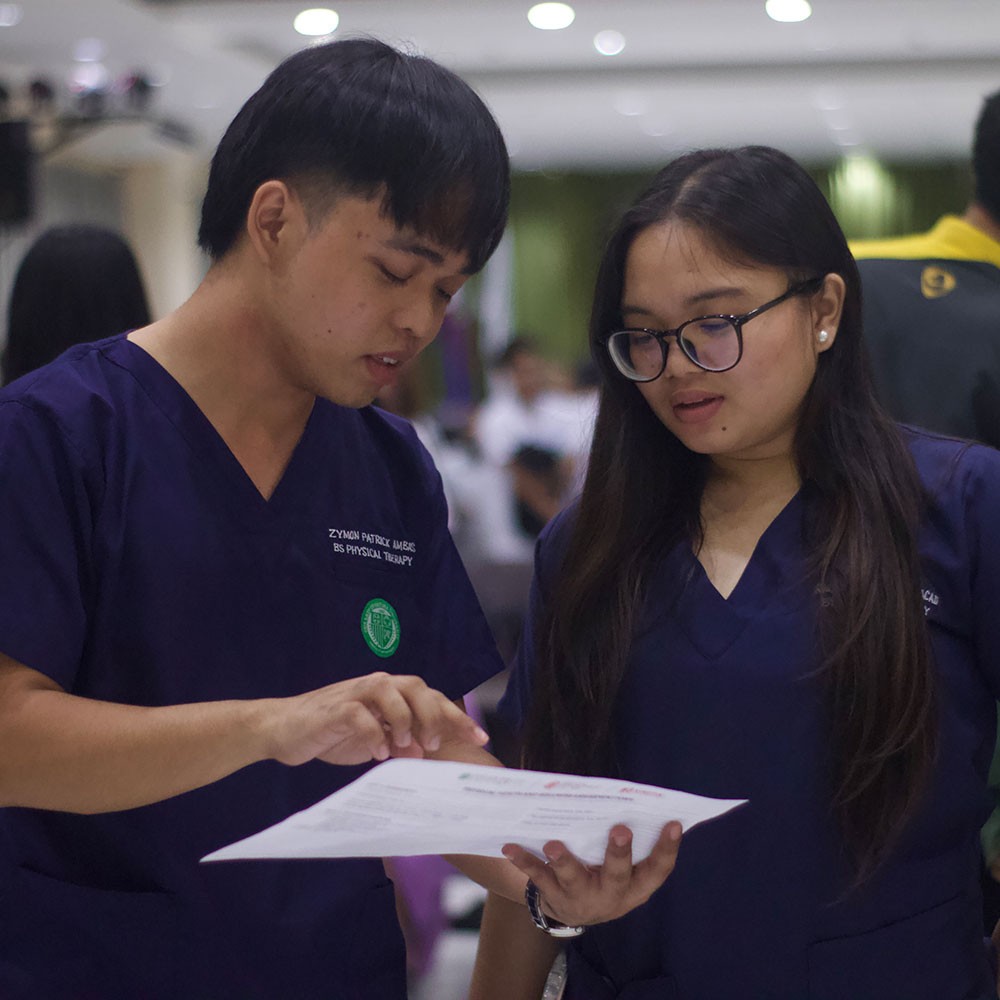 Photo showing activities held for World PT Day 2025 in the Philippines