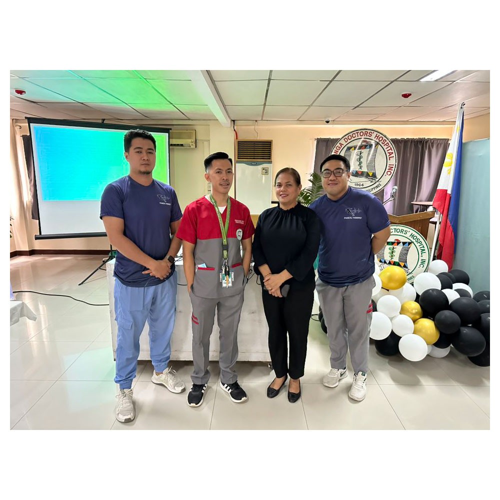Photo showing activities held for World PT Day 2025 in the Philippines