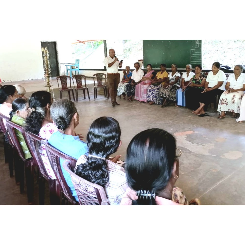 Photo showing activities held for World PT Day 2025 in Sri Lanka