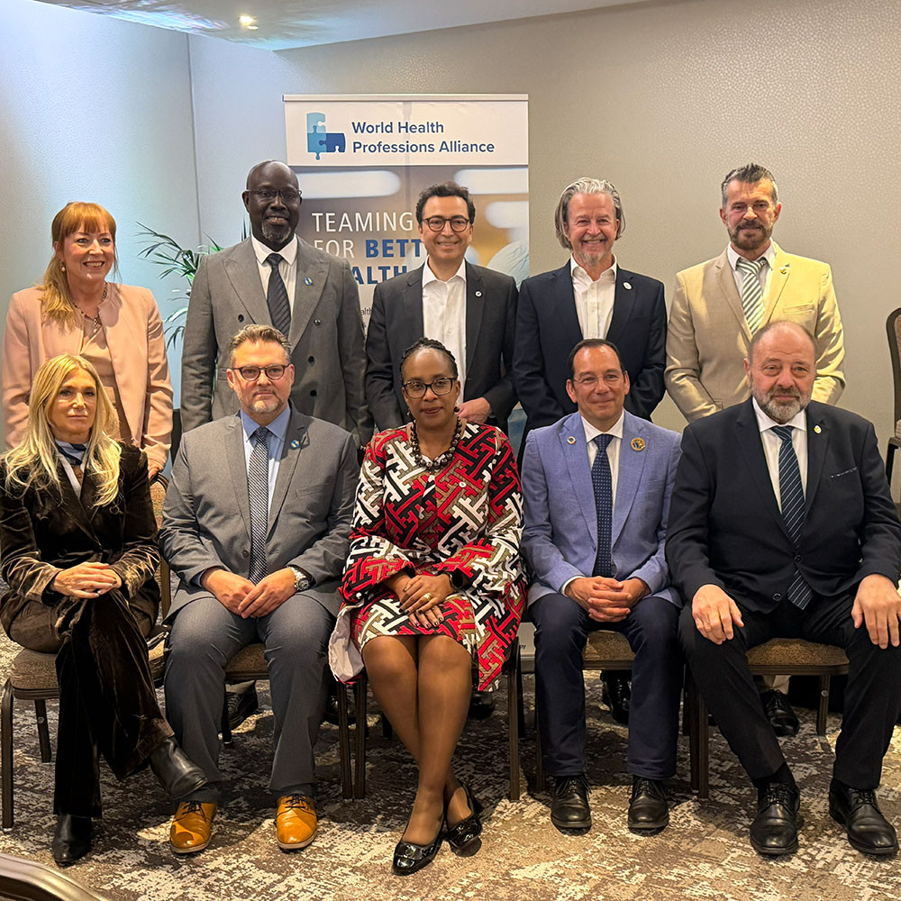Presidents and CEOs of the WHPA organisations at WHA79