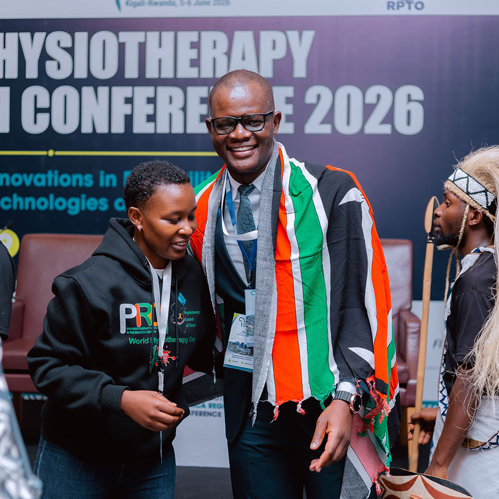 Photo of Witness Mudzi at Africa region conference