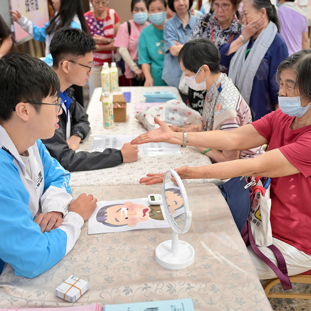 Photo showing activities held to mark World PT Day 2026 in Hong Kong