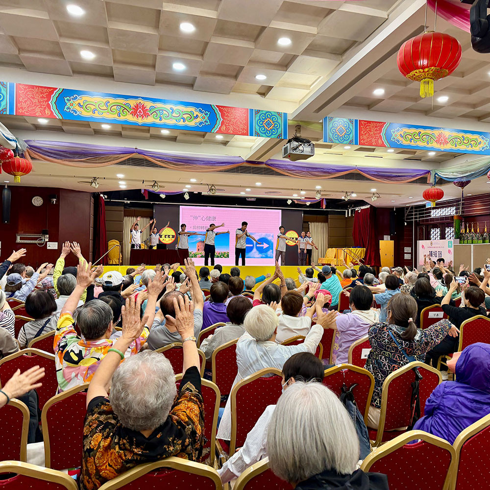Photo showing activities held to mark World PT Day 2026 in Hong Kong