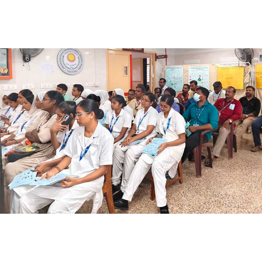 Photo showing activities held to mark World PT Day 2026 in India