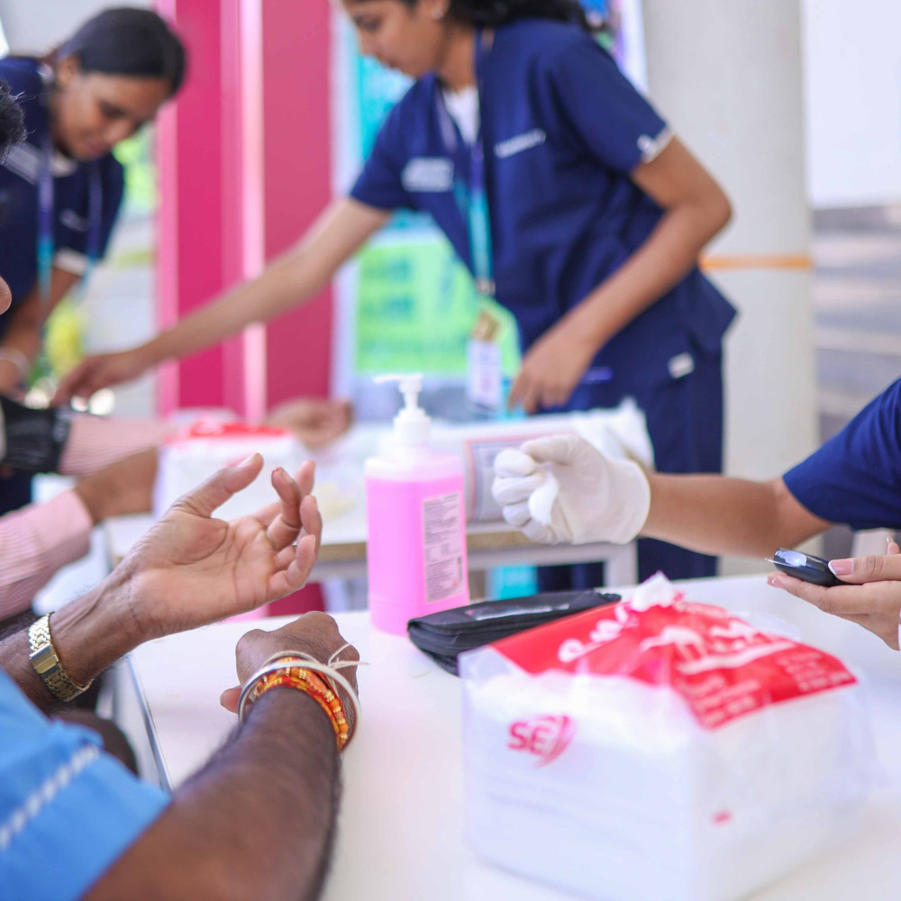Photo showing activities held to mark World PT Day 2026 in India