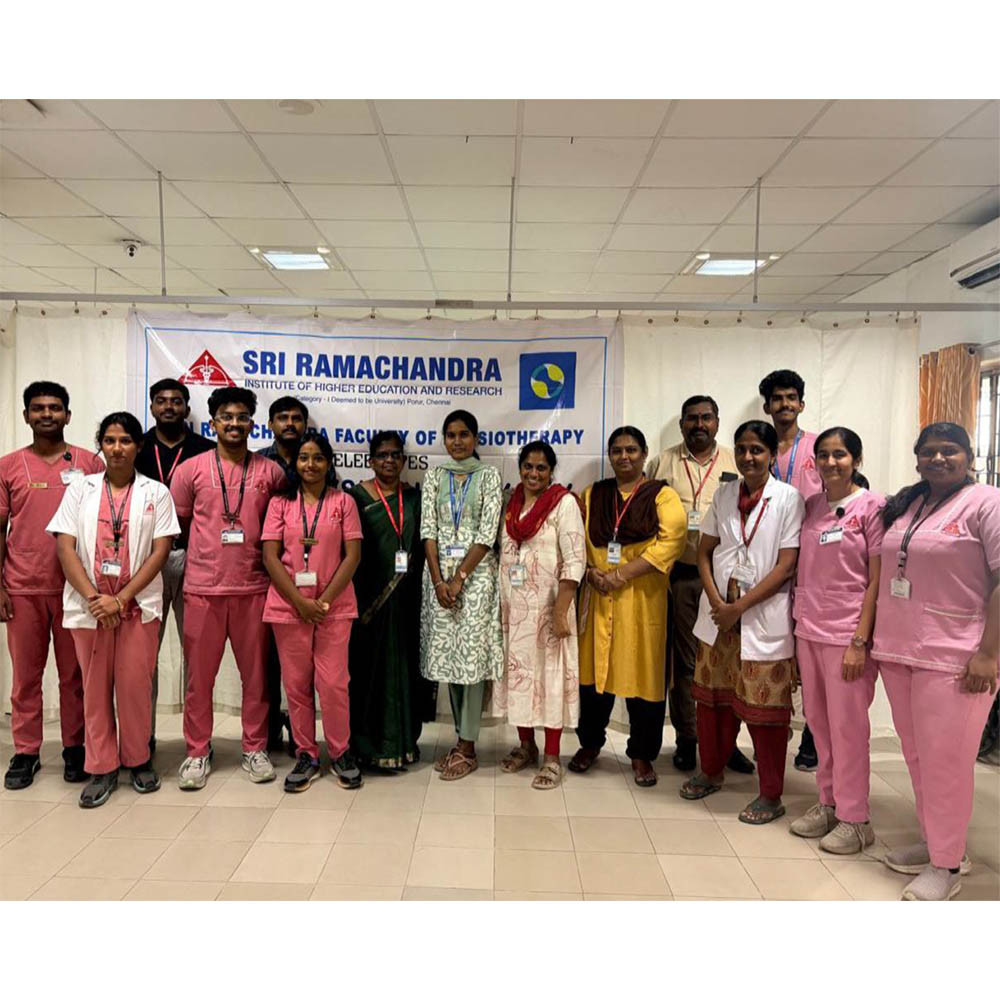 Photo showing activities held to mark World PT Day 2026 in India
