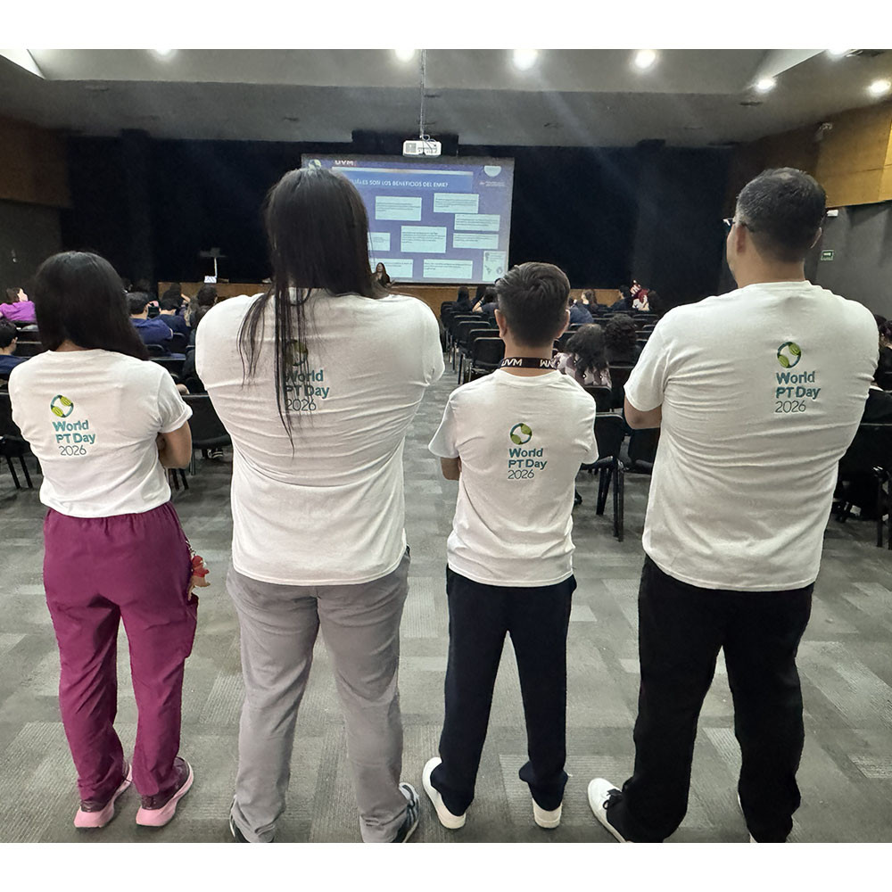 Photo showing activities held to mark World PT Day 2026 in Mexico