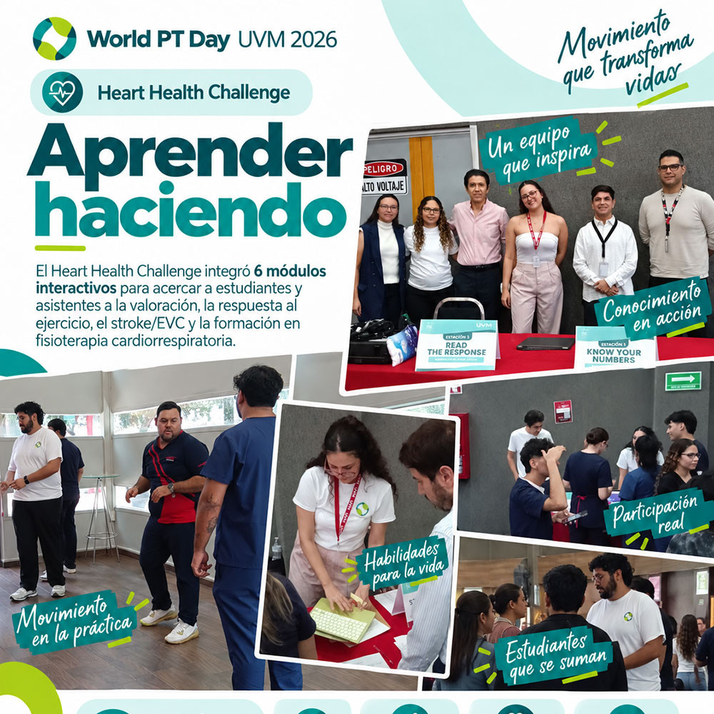 Photo showing activities held to mark World PT Day 2026 in Mexico