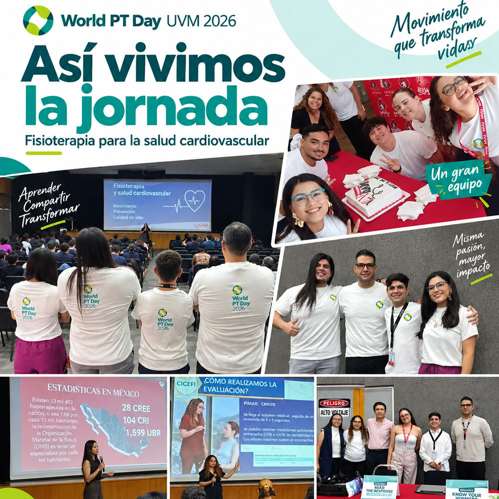 Photo showing activities held to mark World PT Day 2026 in Mexico