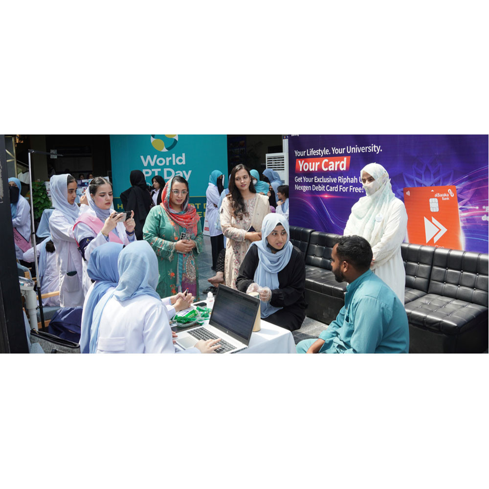 Photo showing activities held to mark World PT Day 2026 in Pakistan