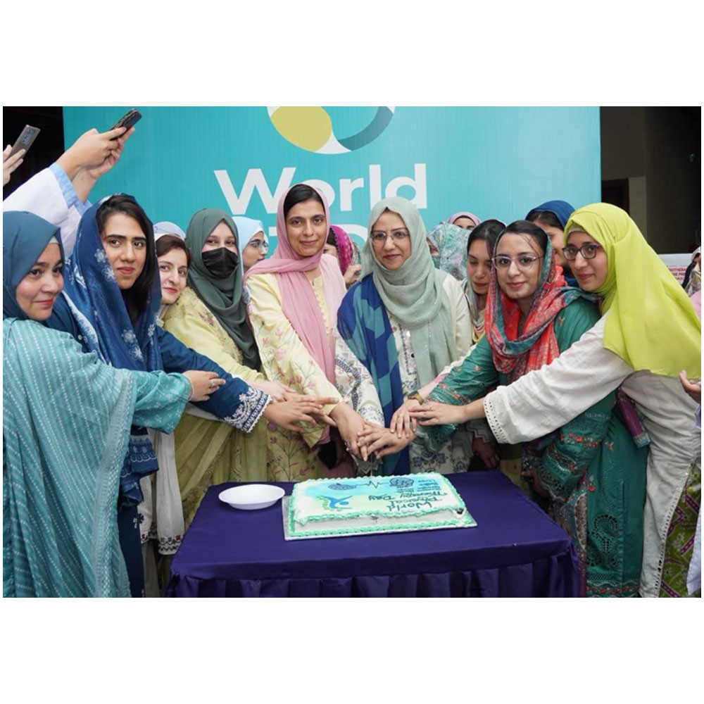 Photo showing activities held to mark World PT Day 2026 in Pakistan
