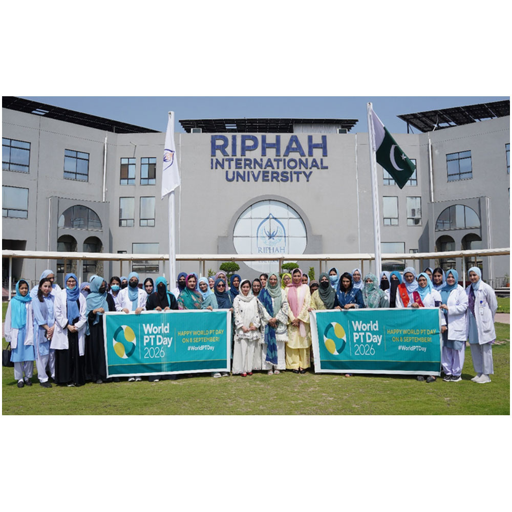 Photo showing activities held to mark World PT Day 2026 in Pakistan