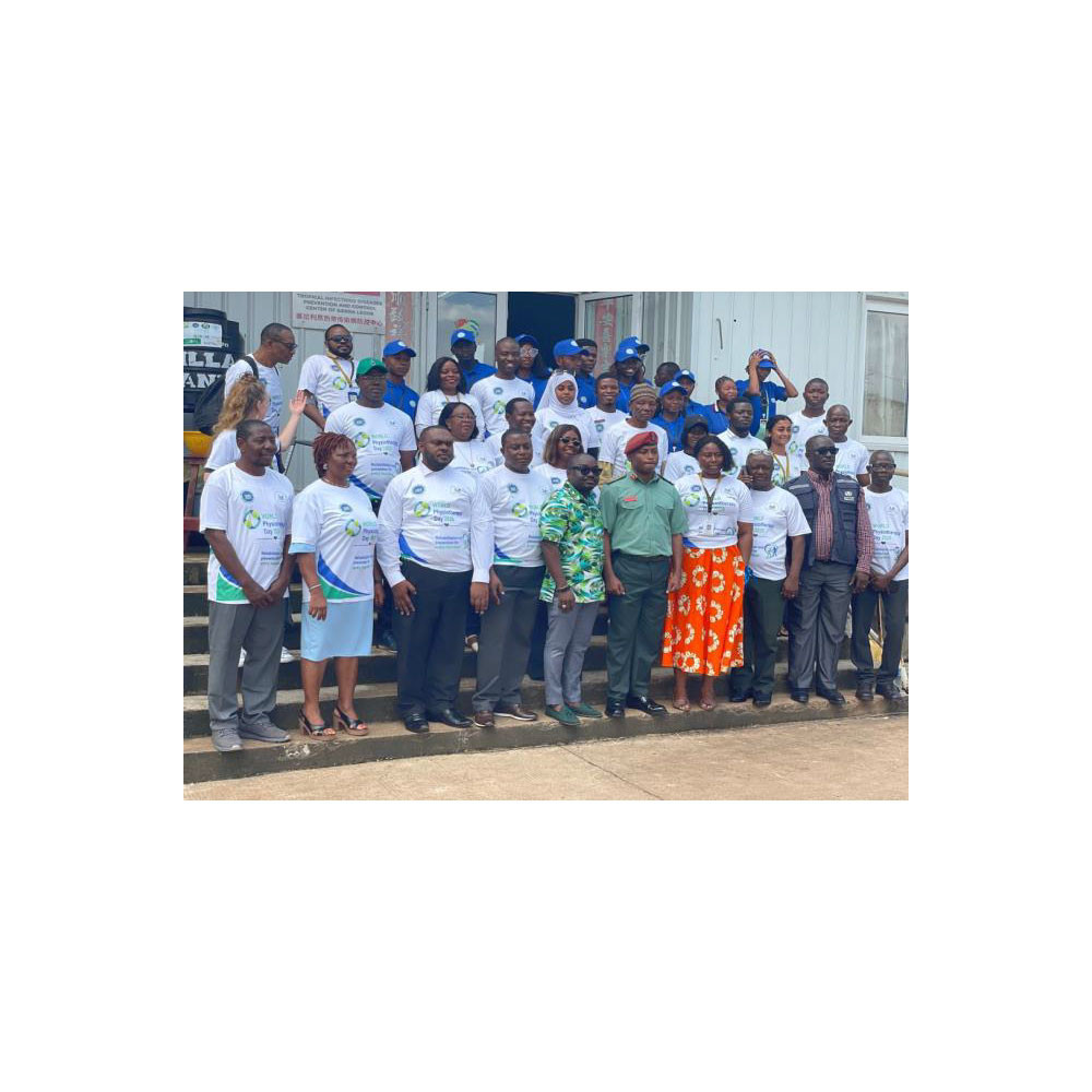 Photo showing activities held to mark World PT Day 2026 in Sierra Leone