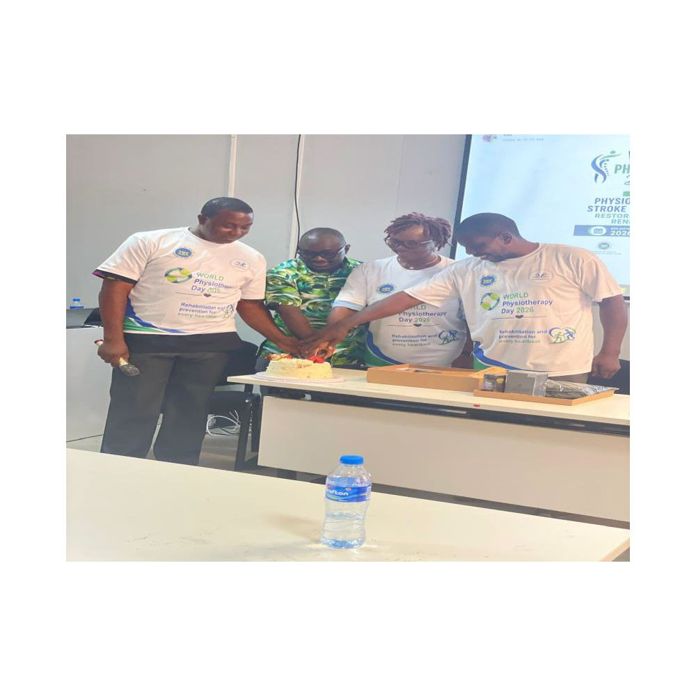 Photo showing activities held to mark World PT Day 2026 in Sierra Leone