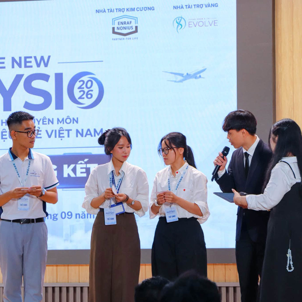 Photo showing activities held to mark World PT Day 2026 in Vietnam