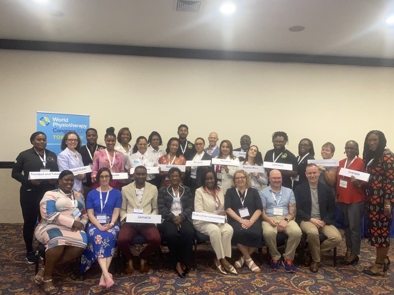 Participants at the NAC region general meeting in May 2024