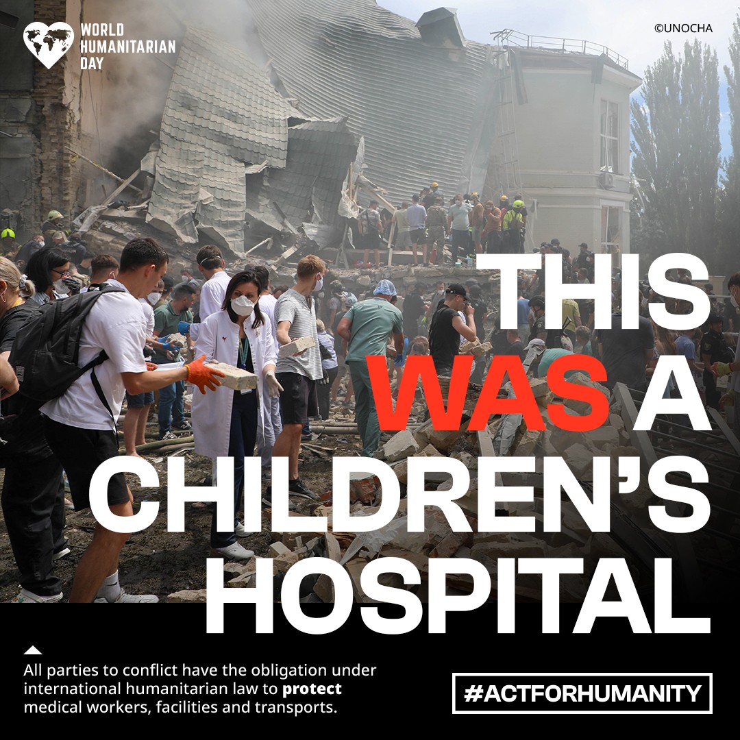World Humanitarian Day graphic