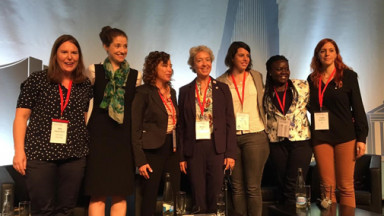 The panel of therapists discuss migrant health