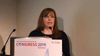 Kara Patterson speaking at Congress 2019