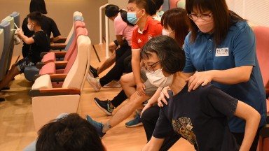 Photo of workshop held by Macau Physical Therapists Association to mark World PT Day 2022