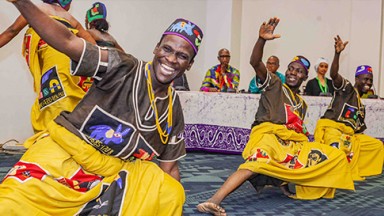 Africa region congress dancers