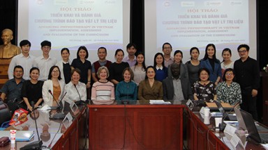 Group photo in Vietnam