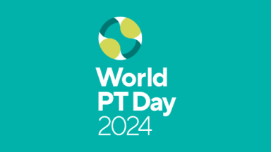 Logo for World PT Day 2024