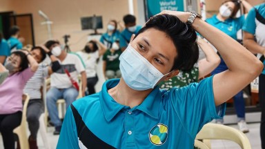 Photo of World PT Day activities in the Philippines