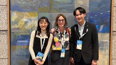 TPTA interns and Heidi at congress 2025