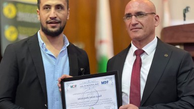 Photo showing activities held for World PT Day 2025 in the Iraq