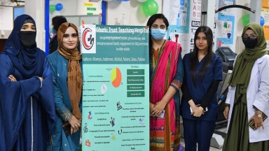 Photo showing activities held for World PT Day 2025 in Pakistan