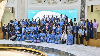 Photo showing activities held for World PT Day 2025 in the United Arab Emirates