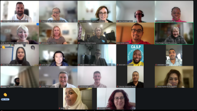 screenshot of participants