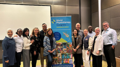 Photo of the congress programme committee for World Physiotherapy Congress 2027