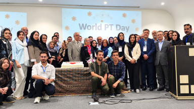 Photo showing activities held to mark World PT Day 2026 in Iran